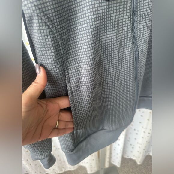 Mizuno Performance Fleece Line Pro Full Zip Stand Up Collar Volleyball Hoodie S - Picture 6 of 11